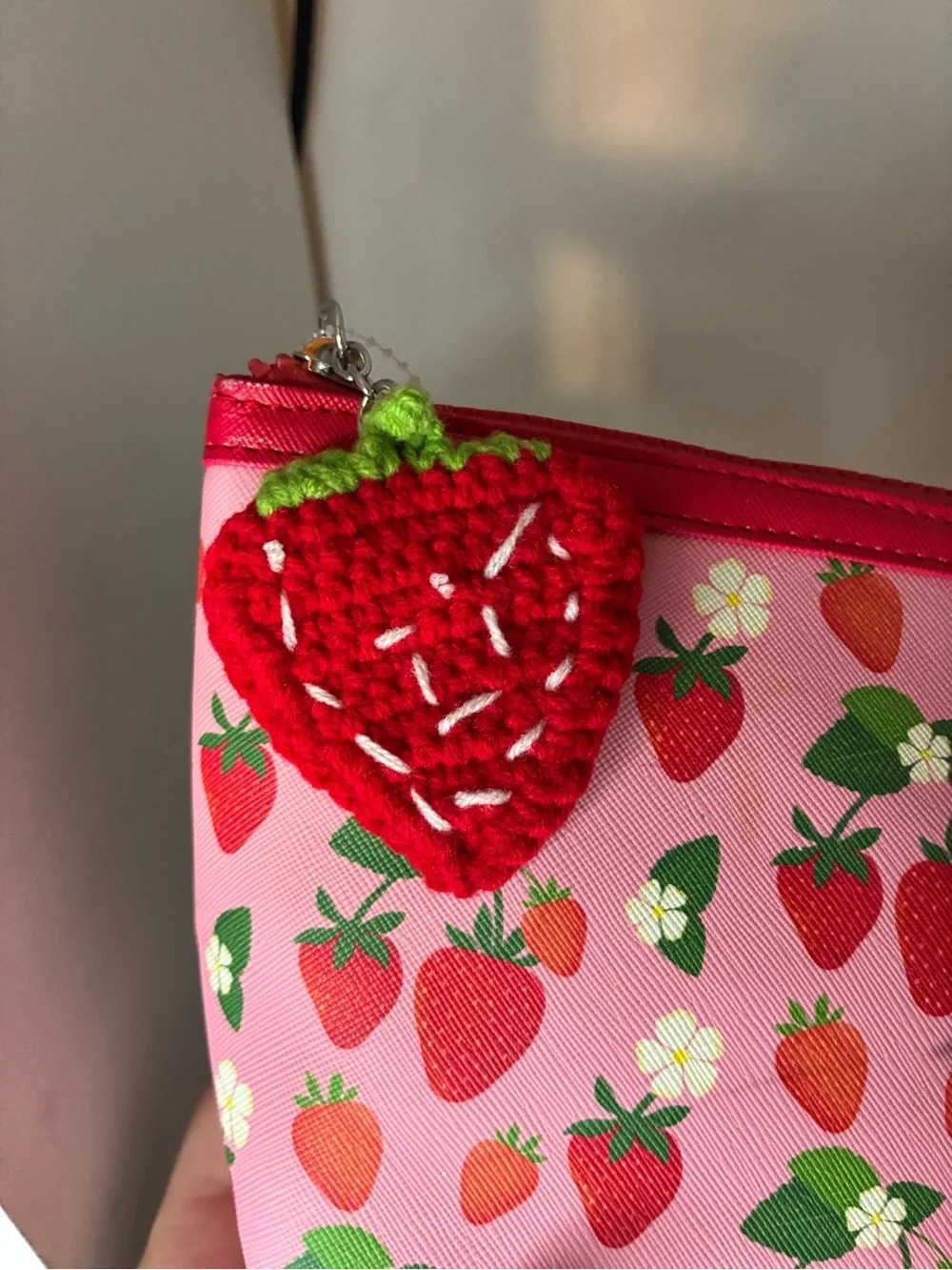 N/A strawberry printed